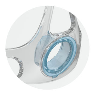 VisiBlue™ color cues VisiBlue™<br />
color cues
